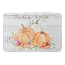 Dankbar | Autumn Fall Pumpkin Watercolor