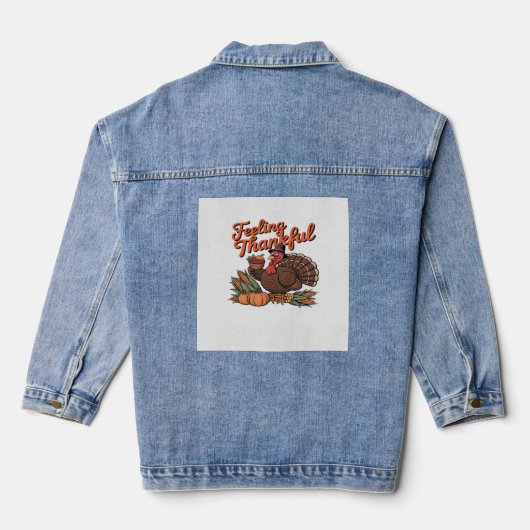 Dankbar Classic T-Shirt Jeansjacke (Rückseite)