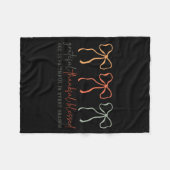 Dankbar Dankbar Gesegnet Gottes Treuer Christ  Fleecedecke (Vorderseite (Horizontal))