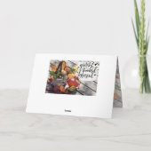 dankbar dankbar gesegnet Herbst Inspiration Karte (Rückseite)