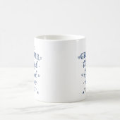 Dankbar Dankbar Gesegnet Inspirierender Kaffeebech Kaffeetasse (Mittel)