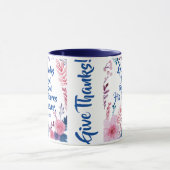 Dankbar - dankbar - gesegnet tasse (Zentrum)