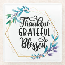 Dankbar, dankbar und gesegnet