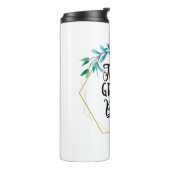 Dankbar, dankbar und gesegnet thermosbecher (Nach links gedreht)