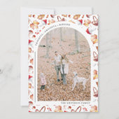 Dankbar Dankbarkeit gesegnete Erntedank Foto Feiertagskarte (Vorderseite)