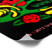 Dankbar Dead Rock Band Concert Poster (Ecke)