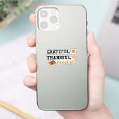 Dankbar Deducful - Funny Accountant Aufkleber (Telefon)