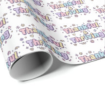 Dankbar & Erfolgreich Geschenkpapier
