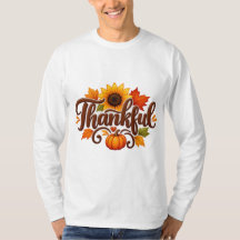 Dankbar & Erkenntlich T-Shirt – Süßes Herbst-Danke