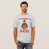 Dankbar für Bowling T-Shirt (Vorne ganz)
