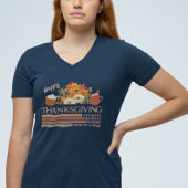 Dankbar für das Design eines gesegneten Erntedanks T-Shirt