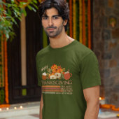 Dankbar für das Design eines gesegneten Erntedanks T-Shirt