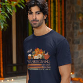 Dankbar für das Design eines gesegneten Erntedanks T-Shirt