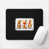 Dankbar für den glücklichen gesegneten Fall Gnomes Mousepad (Mit Mouse)