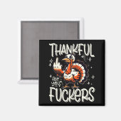 Dankbar für dich Forers Erntedankfest Glücklicher Magnet (Vorderseite/Rückseite)