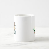 Dankbar für dich Lehrer personalisierter Name Kaffeetasse (Mittel)
