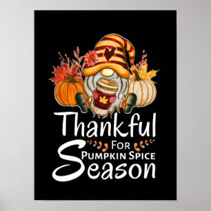 Dankbar für die Spukensaison Poster