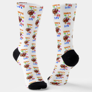 Dankbar für ein bisschen Gewürz im Leben Socken