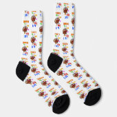 Dankbar für ein bisschen Gewürz im Leben Socken (Rechts)