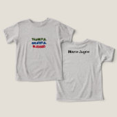 Dankbar für jeden Tag voll Dankbarkeit T - Shirt (Design Vorderseite & Rückseite)