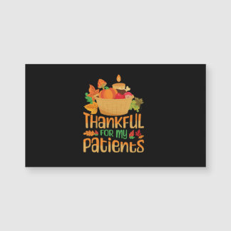 dankbar für meine Patienten fallen thanksgiving da Magnetkarte