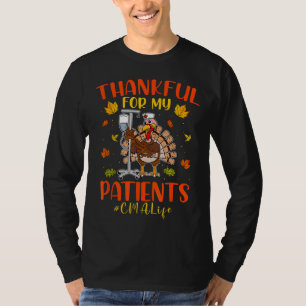 Dankbar für meine Patienten Türkei CMA Krankenvers T-Shirt