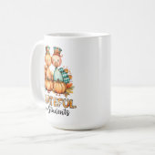 Dankbar für meine Schüler Kaffeetasse (Vorderseite Links)