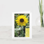 Dankbar für Sie Feiertagskarte (Vorderseite)