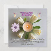 Dankbar für Sie jeden Tag Feiertagskarte (Vorderseite)