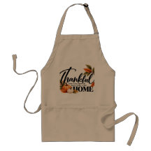 Dankbar für Zuhause - Thanksgiving-Schürze