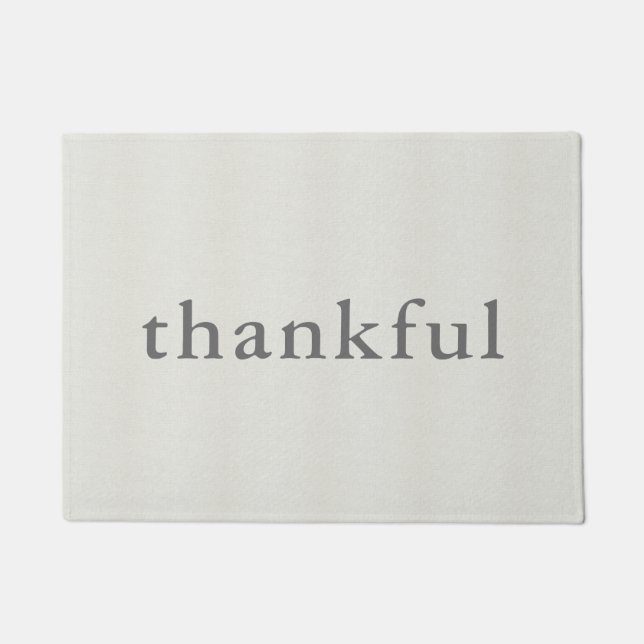 dankbar fußmatte (Vorderseite)