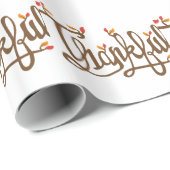 Dankbar Geschenkpapier (Rolleneckpunkt)