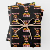 Dankbar Gesegnet 23 US Maple November Erntedank Geschenkpapier Set (Beispiel)