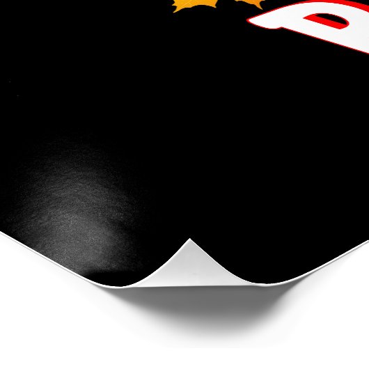 Dankbar Gesegnet 23 US Maple November Erntedank Poster (Ecke)