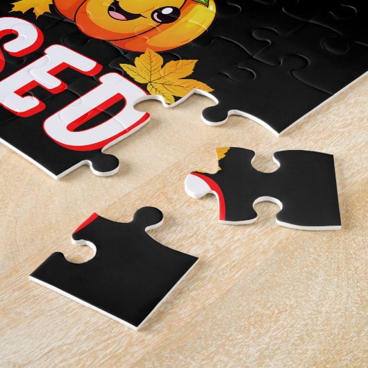 Dankbar Gesegnet 23 US Maple November Erntedank Puzzle (Seite)