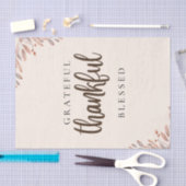 dankbar, gesegnet botanisch seidenpapier (Handwerk)