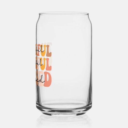 Dankbar, gesegnet dosenglas (Links)