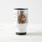 Dankbar, gesegnet | Drei FotoCollage Reisebecher (Mittel)