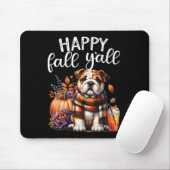 Dankbar, gesegnet englischen Bulldog Fall Y'a Mousepad (Mit Mouse)