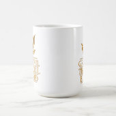 Dankbar Gesegnet Ergeben Kaffeetasse (Mittel)