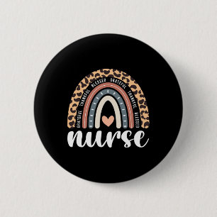 Dankbar, gesegnet, Erntedank der Krankenschwester Button