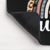 Dankbar, gesegnet, Erntedank der Krankenschwester Mousepad (Ecke)