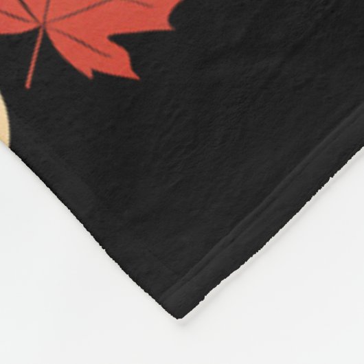 Dankbar, gesegnet Erntedank der Türkei Fleecedecke (Ecke)