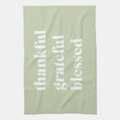 Dankbar, gesegnet | ERNTEDANK Geschirrtuch (Vertikal)