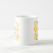 Dankbar, gesegnet Erntedank Gift Graphi Kaffeetasse (Mittel)