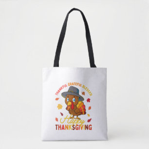 Dankbar, gesegnet Erntedank Türkei Wome Tasche