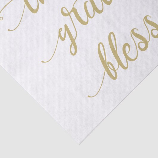 dankbar gesegnet Erntedank Urlaub Seidenpapier (Ausschnitt)