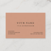 Dankbar, gesegnet | ERNTEDANK Visitenkarte (Rückseite)