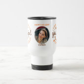 Dankbar Gesegnet Erntedankfest Foto Reisebecher (Mittel)