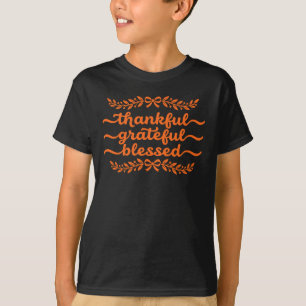 Dankbar Gesegnet Erntedankfest T-Shirt